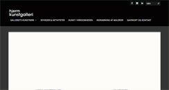 Desktop Screenshot of hjerm-kunstgalleri.dk